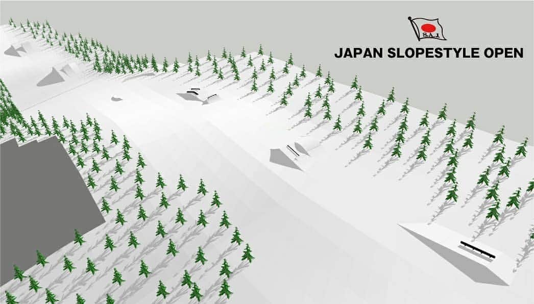 岡本圭司のインスタグラム：「今年からSAJのビッグエア&スロープスタイルのコースコーディネーターという役職に就くことになりました。 一発目の仕事はニセコ花園で行われる大会のデザイン。 自分が頭で描いたレイアウトを @kentatokoi が形にしてくれました。 これはTHE PARKSクルーにしか出来ない仕事。 ここからは現地のチームと連携して選手が楽しめるようなコースを作れたらと思います。 ということで26～30はニセコに居ます。 #theparks #niseko #nisekohanazono #saj #snowboarding」