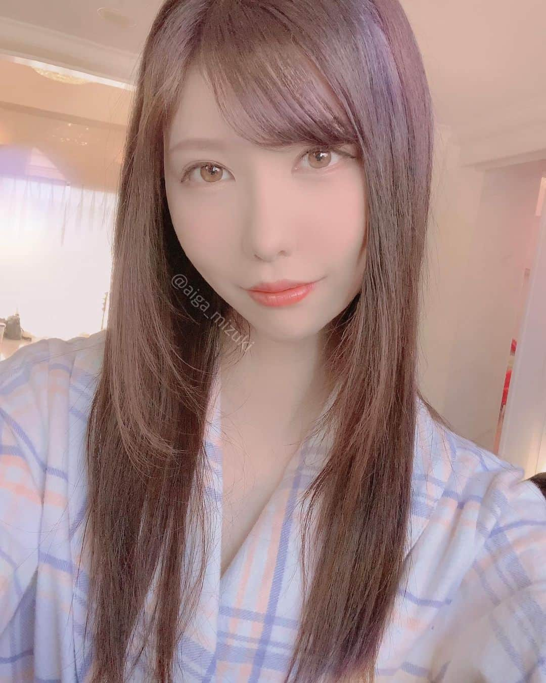 藍芽みずきさんのインスタグラム写真 - (藍芽みずきInstagram)「ストレート💕」1月23日 11時37分 - aiga_mizuki