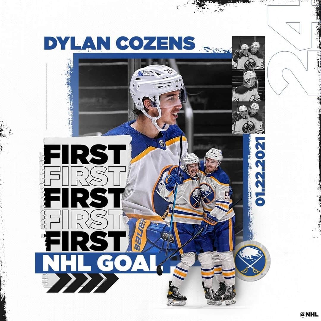 NHLさんのインスタグラム写真 - (NHLInstagram)「That first NHL goal feeling, ahh.  Congratulations, @dylan.cozens! 👊」1月23日 22時06分 - nhl