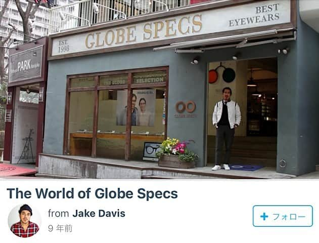 GLOBE SPECS_officialのインスタグラム