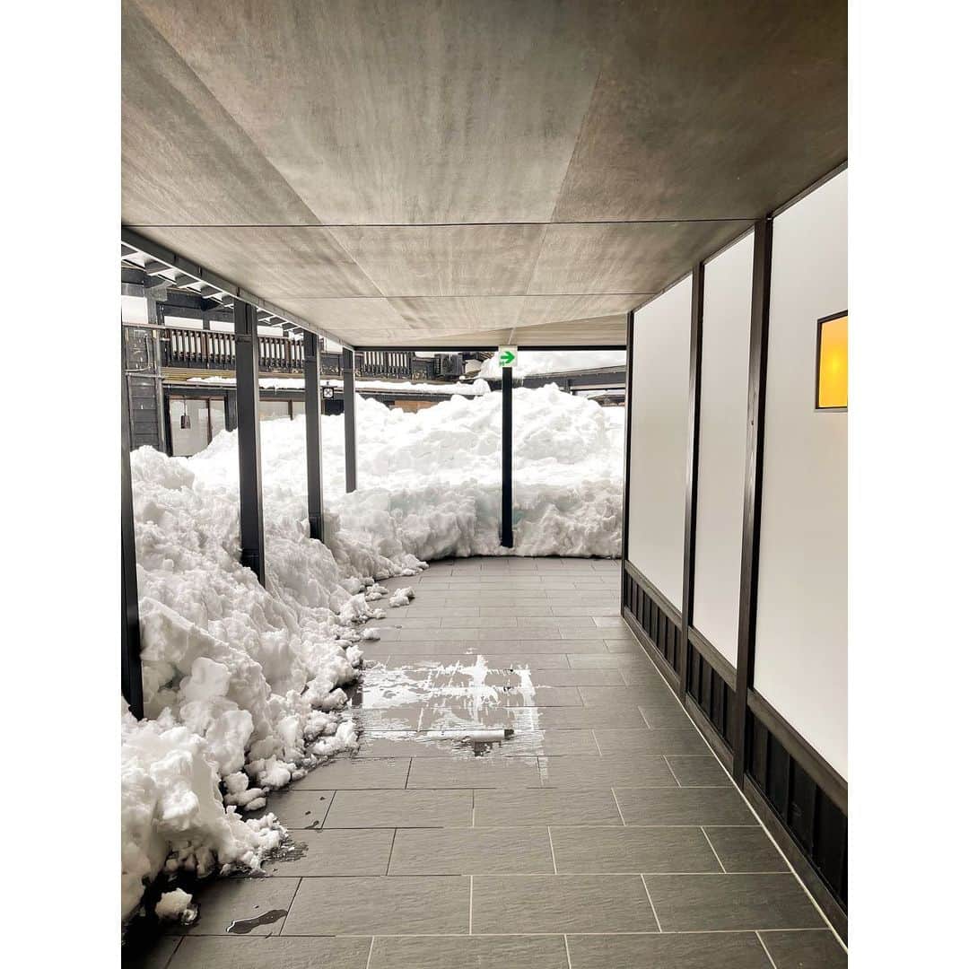 エミ・マイヤーさんのインスタグラム写真 - (エミ・マイヤーInstagram)「A bit of peace in snow country #outofcity I love the snow covered countryside for its clarity and fresh perspective 🙏 I think in my 20s I learned through yoga/meditation to #lovemyself unconditionally to overcome insecurity and in the 30s maybe the journey is to be kind to yourself about goals and expectations (whether it’s career or motherhood ideals). Be kind to yourself and cocoon, basking in the present. Soak in the blessing of now for the next opportunity to grow. Sending love to all women and mums out there❤️🎂新潟の雪国に初めて行ってきました！一面の白、心地よい静けさ🙏#ryugon #龍言」1月23日 16時19分 - emimeyer