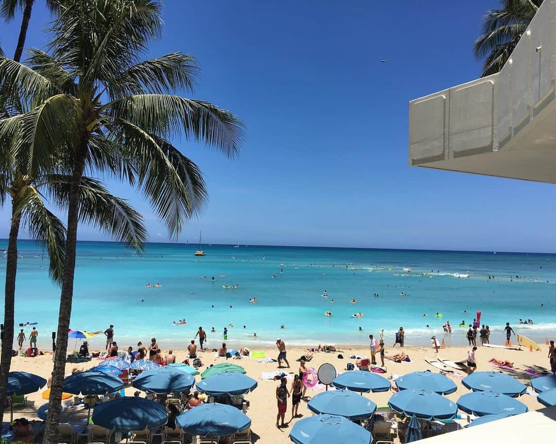 牛窪万里子さんのインスタグラム写真 - (牛窪万里子Instagram)「旅の思い出Part2はハワイ  コロナが終息したら行きたいハワイ  青い海を眺めながらゆっくりしたいな  本場のエッグベネディクトもまた食べてみたい…  旅の写真を眺めているとそのときの楽しい気分になり、アフターコロナが楽しみになります  1枚目の写真右上のQRコードを読みとって頂くと私のAmeba公式ブログの旅ページにリンクします！  #旅 #旅行  #旅行好きな人と繋がりたい  #海外旅行 #海外旅行好きな人と繋がりたい  #旅の思い出 #memories  #memory  #travel  #travelphotography  #ハワイ #hawaii  #ハワイ旅行  #ハワイグルメ  #amebaブログ  #アナウンサー」1月23日 18時13分 - mariko_ushikubo
