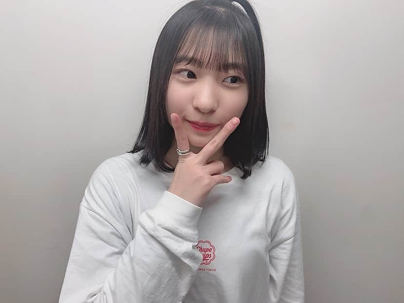 石黒友月さんのインスタグラム写真 - (石黒友月Instagram)「おちょんぼヘア🍎🍎 . . . . #ske48 #重ねた足跡公演 #idol #ヘアアレンジ  #chupachups #🍭 #シルバーリング」1月23日 18時09分 - yuduyu1011