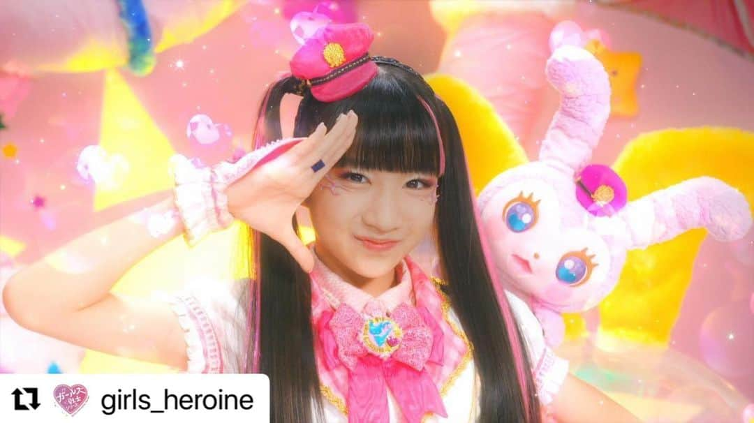 mirage²（ミラージュミラージュ）のインスタグラム：「#Repost @girls_heroine with @make_repost ・・・ 【予告】 #テレビ東京 系にて、明日1/24(日)あさ9時から #ラブパト 第26話「ワルピョコびっくり大作戦！」サーたんクロースのラブタイホに成功し、めでたしめでたしの #ラブパトリーナ に、新たな展開が！📢💖 お楽しみに🐰✨  https://lovepatrina.jp/  #ガールズ戦士 #特撮」