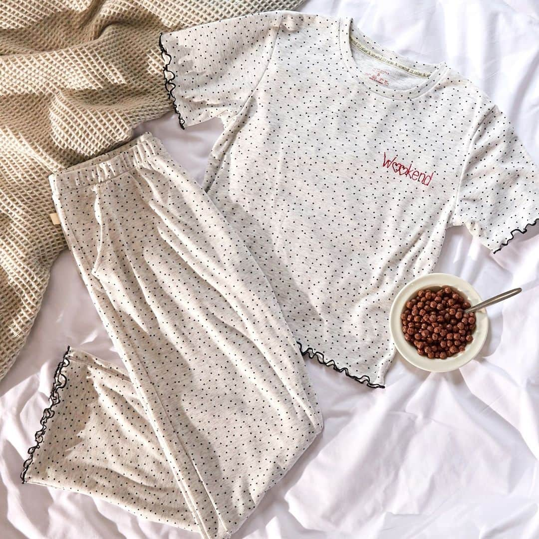 プリマークさんのインスタグラム写真 - (プリマークInstagram)「Chill Saturday mornings are the one 🏆 #Weekend #PJs」1月23日 19時00分 - primark