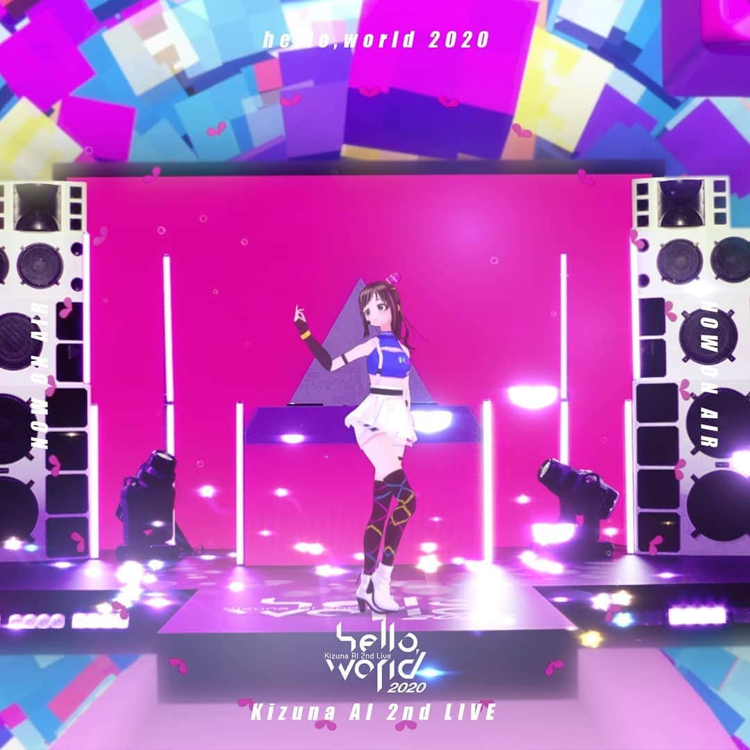 キズナアイさんのインスタグラム写真 - (キズナアイInstagram)「Now Streaming on YouTube  .  Kizuna AI 2nd Live  #helloworld2020  .  03  over the reality(Prod. AvecAvec)  .  04  miracle step (Prod. Nor)  .  05  new world (Prod. Yunomi)  .  .  Check the link in Kizuna AI profile.  .  .  #キズナアイ #kizunaai  #aichannel #aichannel_official」1月23日 20時24分 - a.i.channel_official