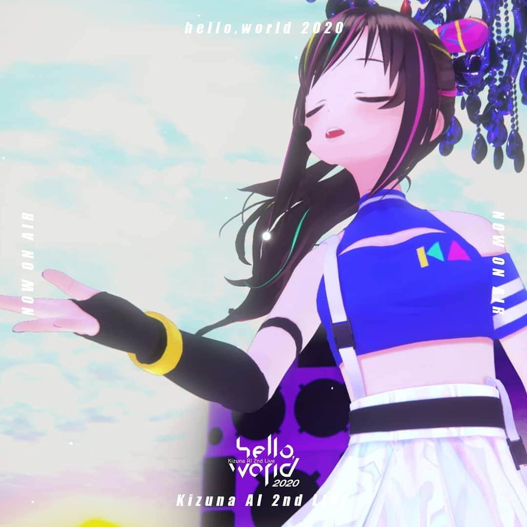 キズナアイさんのインスタグラム写真 - (キズナアイInstagram)「Now Streaming on YouTube  .  Kizuna AI 2nd Live  #helloworld2020  .  12  FL-AI-YER (Prod.Maison ette Maison)  .  Check the link in Kizuna AI profile.  .  .  #キズナアイ #kizunaai  #aichannel #aichannel_official」1月23日 20時46分 - a.i.channel_official