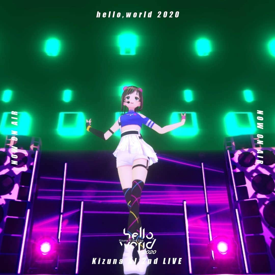 キズナアイさんのインスタグラム写真 - (キズナアイInstagram)「Now Streaming on YouTube  .  Kizuna AI 2nd Live  #helloworld2020  .  16  Hello World  .  Check the link in Kizuna AI profile.  .  .  #キズナアイ #kizunaai  #aichannel #aichannel_official」1月23日 21時05分 - a.i.channel_official