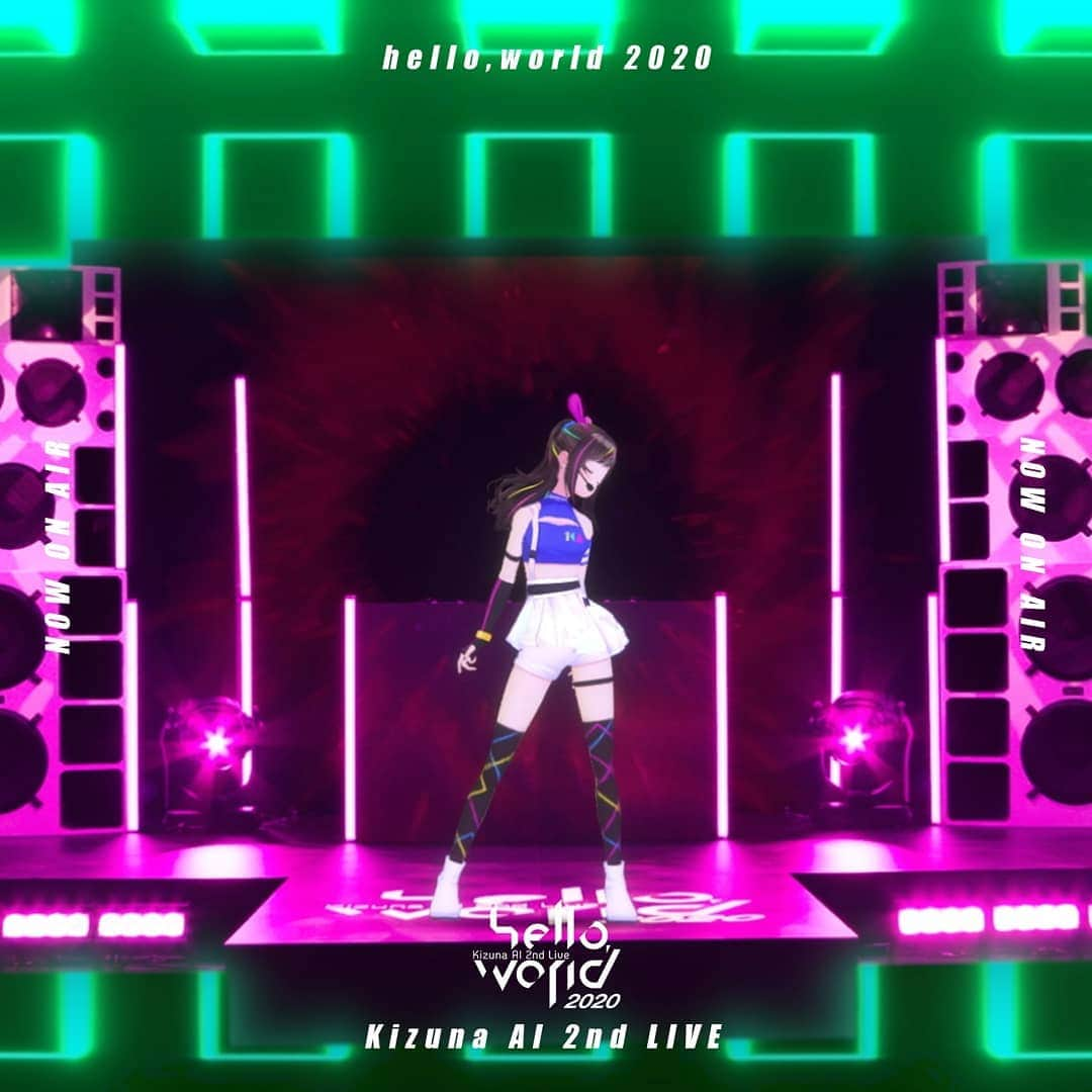 キズナアイさんのインスタグラム写真 - (キズナアイInstagram)「Now Streaming on YouTube  .  Kizuna AI 2nd Live  #helloworld2020  .  16  Hello World  .  Check the link in Kizuna AI profile.  .  .  #キズナアイ #kizunaai  #aichannel #aichannel_official」1月23日 21時05分 - a.i.channel_official