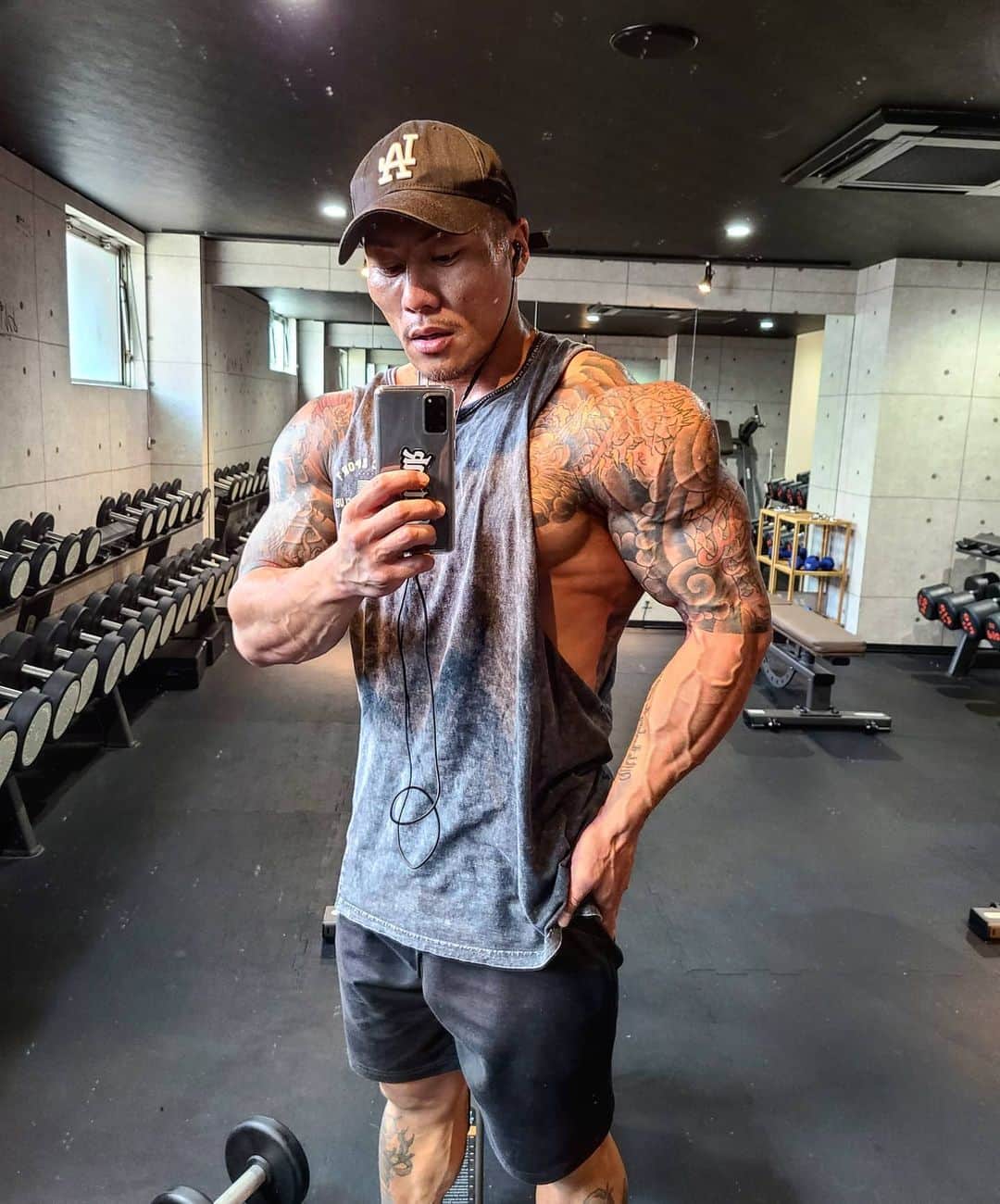 のインスタグラム：「#fwj #ifbb #training #fitness#mensphysique   昨日から減量スタート」