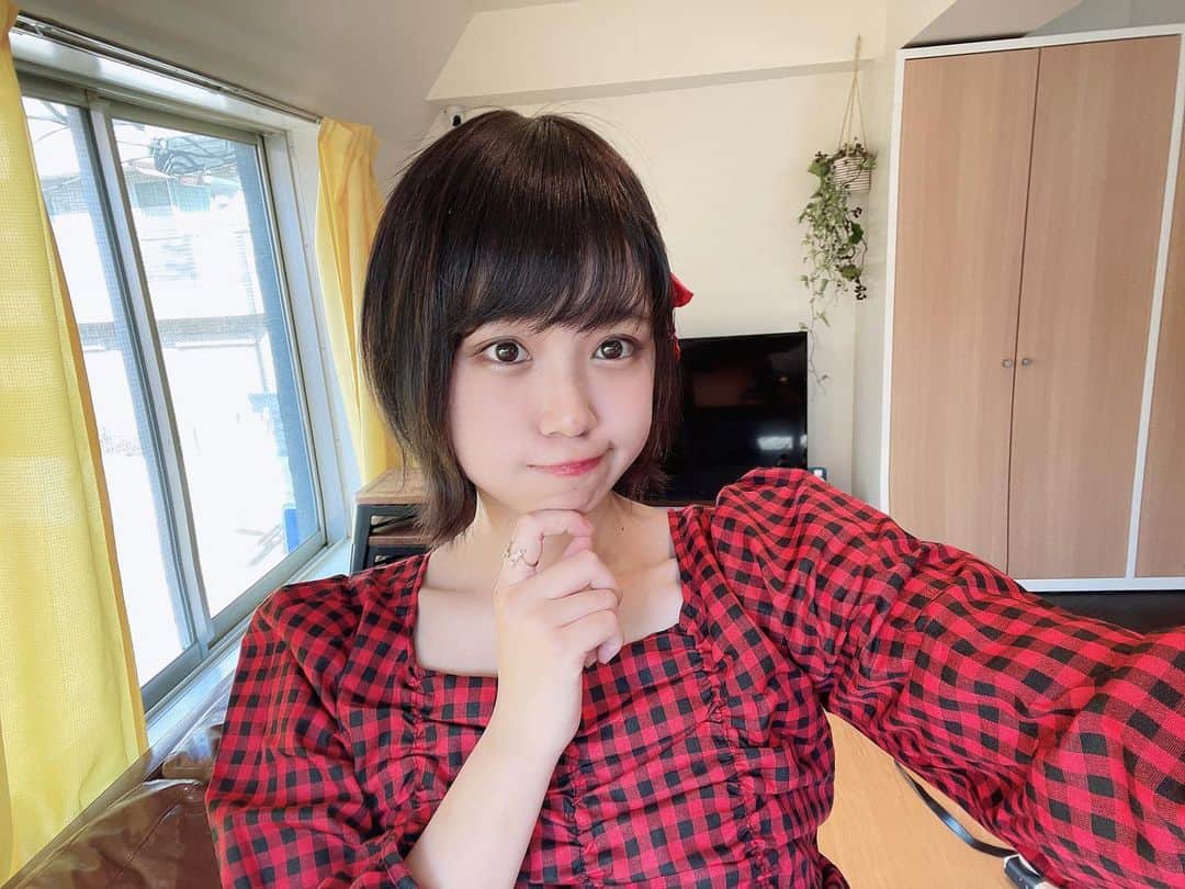 谷藤海咲さんのインスタグラム写真 - (谷藤海咲Instagram)「たまには赤い私もいい？？」1月23日 23時50分 - tanifuji_misaki