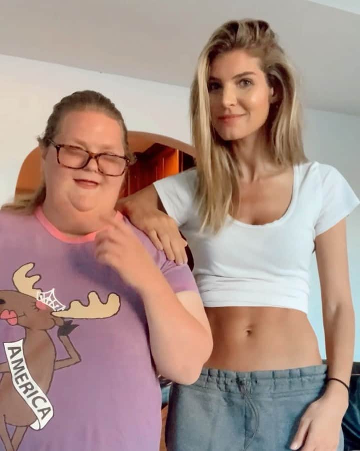 Ashley Haasのインスタグラム：「Missing my partner in crime! Tag yours below 👯‍♀️」