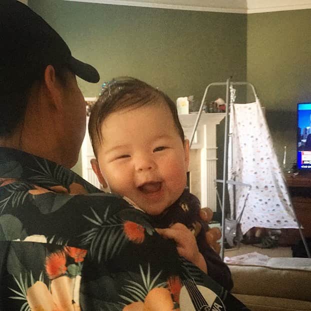 ティファニー・ヨハのインスタグラム：「Auntie Tiff + GG = besties 4 Lyfe ❤️」