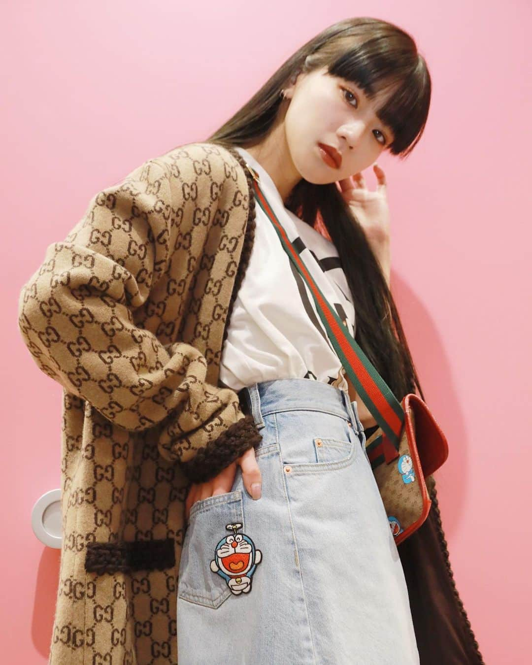 Hinaさんのインスタグラム写真 - (HinaInstagram)「ㅤㅤㅤㅤㅤㅤㅤㅤㅤㅤㅤㅤㅤ @gucci  #DORAEMONxGUCCI  #ドラえもんxグッチ  #Gucci #グッチㅤㅤㅤㅤㅤㅤㅤㅤㅤㅤㅤ」1月24日 0時03分 - hina_faky