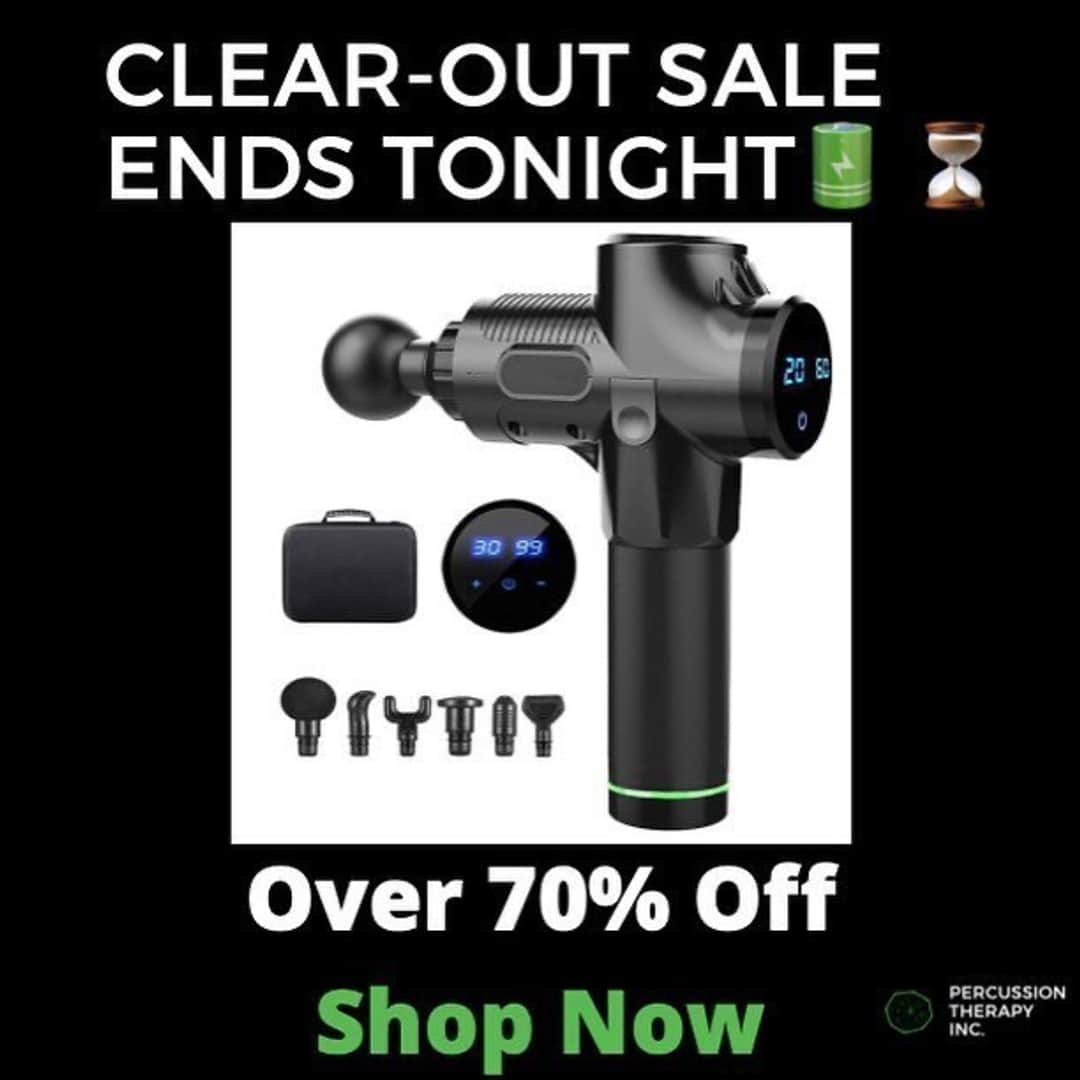 runplanetさんのインスタグラム写真 - (runplanetInstagram)「Click Link In My Bio To Buy. They have a Clear-Out Sale Going On Now.  I would highly recommend you all grab one if you've always wanted one because they won't have a deal like this again. 75% off the Massage Gun by going through my link. They're running out of stock fast, Get Yours Now!! 🚀🙌 ⠀ #greatdeal #yourewelcome #hurry #massagegun #recovery」1月24日 0時02分 - runplanet