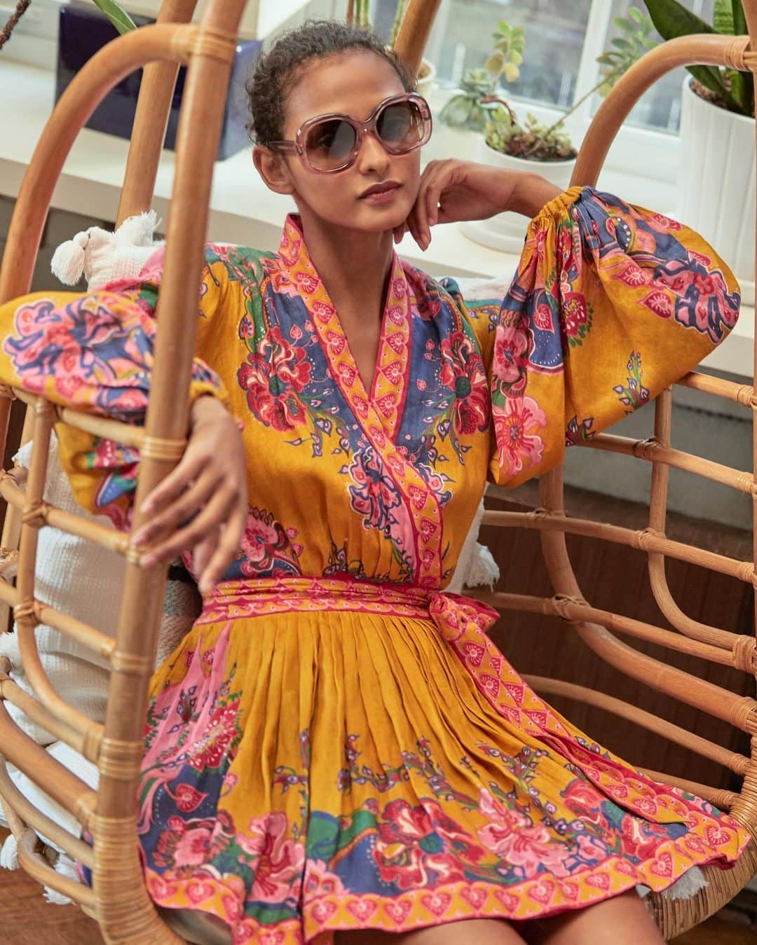 Saks Fifth Avenueのインスタグラム：「Channel bohemien glamour with @zimmermann's uplifting tones and vibrant prints. #SaksStyle」