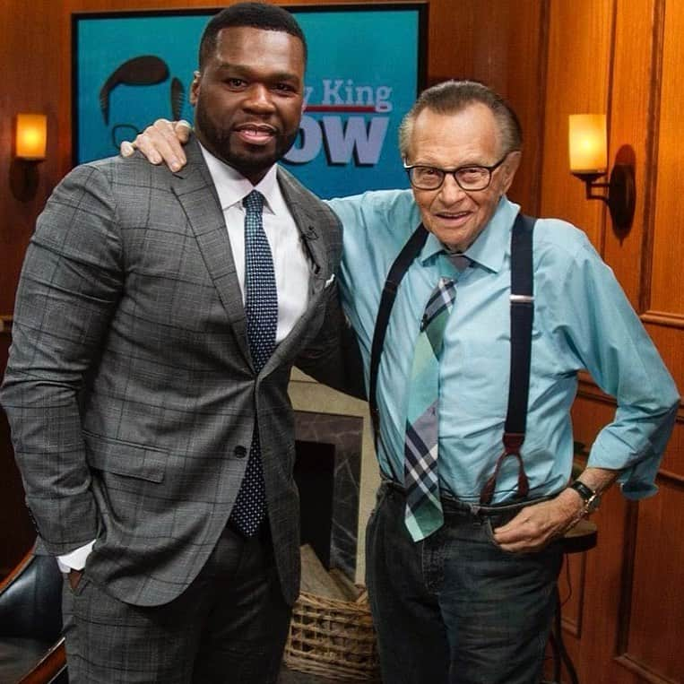 50セントさんのインスタグラム写真 - (50セントInstagram)「R.i.P To the legend Larry King God bless him. 🙏🏿🕊」1月24日 0時47分 - 50cent