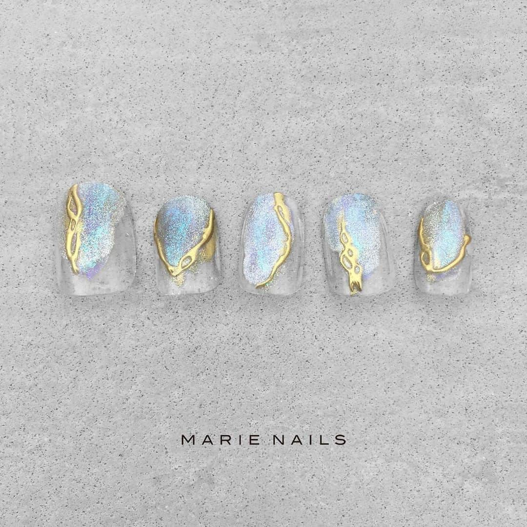 marienails_jpnのインスタグラム：「#nailartist #nailstagram #nailsofinstagram #nailswag #nailpro #nailist #marienails #nail #nails #naildesign #nailart #fashion #trend  #gelnails #instanails #fashionista #fashionlove #nailfie #マリーネイルズ #ネイルデザイン #ネイル #ジェルネイル #ファッション #ネイルサロン #ネイリスト #お洒落さんと繋がりたい #美甲 #ネイルアート #おしゃれ #コーデ」