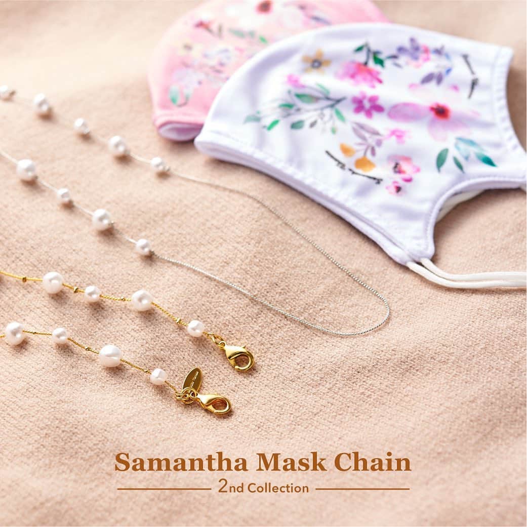 Samantha Thavasaさんのインスタグラム写真 - (Samantha ThavasaInstagram)「Samantha Mask Chain 2nd Collection.  大人気のオリジナルマスクチェーンから 新デザインが登場💎✨  揺れるイヤリング感覚で 耳元に上品さをプラスできるマスクチェーン♪  全国のサマンサタバサ・サマンサタバサデラックスの店頭、 オンラインショップにて大好評発売中！  全6種類 各¥2,700+tax  #samanthathavasa#21ss#2021#spring#samanthamaskchain#maskchain#maskstrap#mask#trendy#fashion#style#サマンサタバサ#春夏#サマンサマスクチェーン#マスクチェーン#マスクストラップ#マスク」1月24日 0時50分 - samantha.thavasa_official