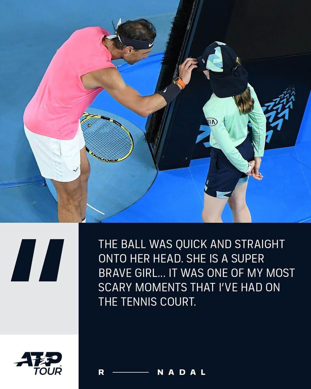 ATP World Tourさんのインスタグラム写真 - (ATP World TourInstagram)「#OnThisDay last year, a heart-warming moment at the #AusOpen 🤗」1月24日 1時50分 - atptour