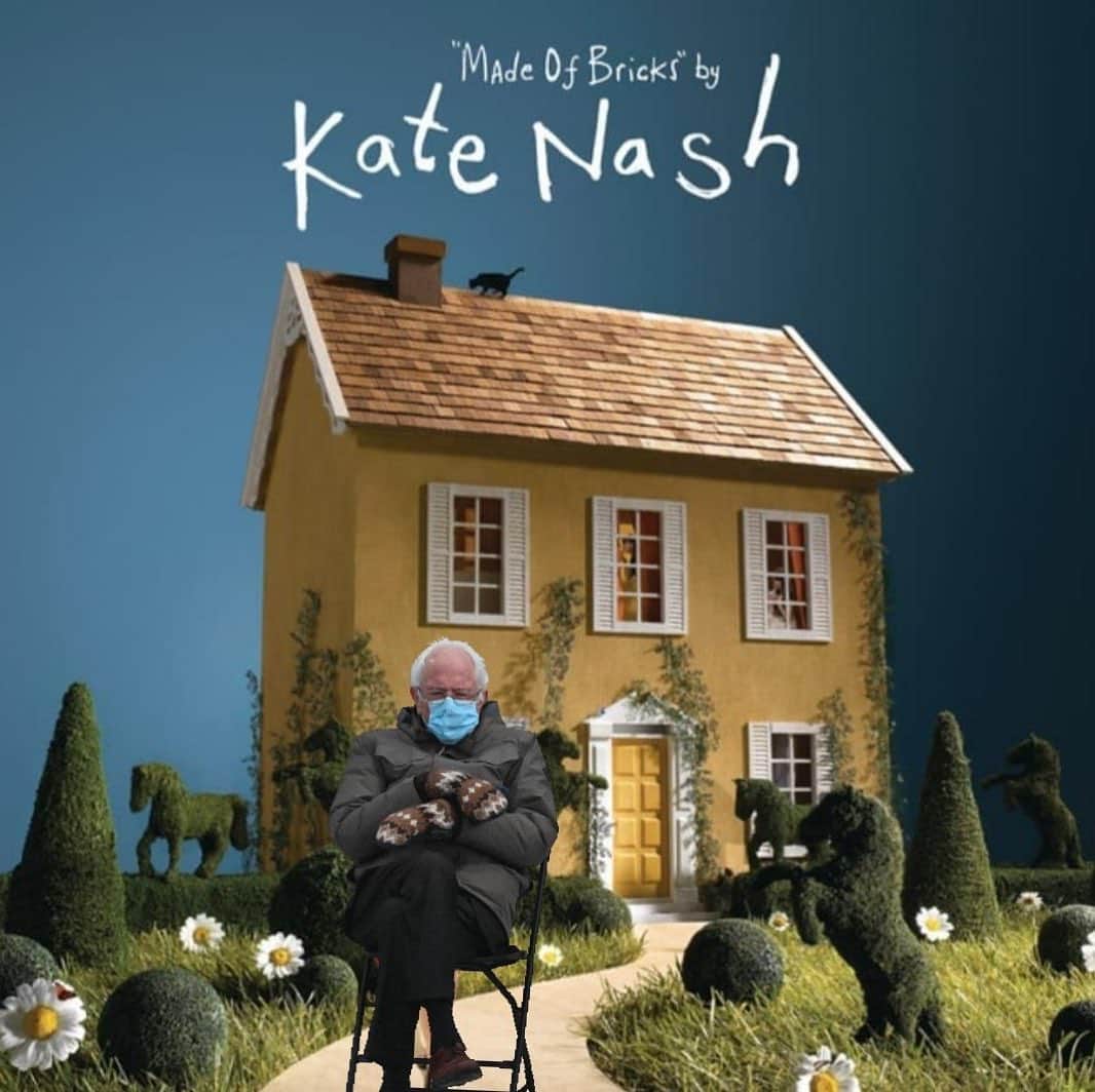 ケイト・ナッシュのインスタグラム：「Made of mittens」