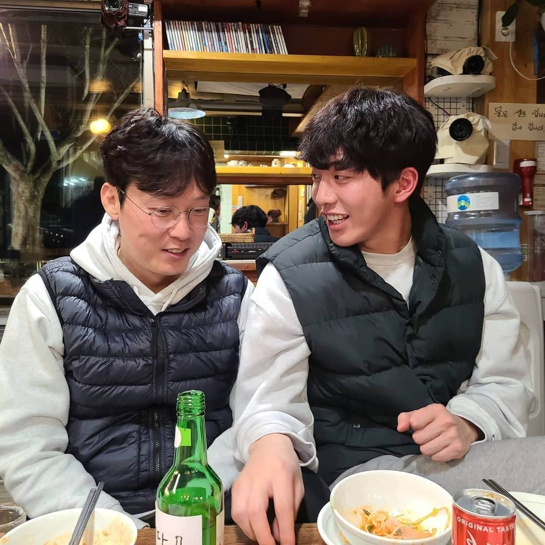 パク・ビョンウンさんのインスタグラム写真 - (パク・ビョンウンInstagram)「주혁이&」1月24日 2時43分 - byung_eun_park