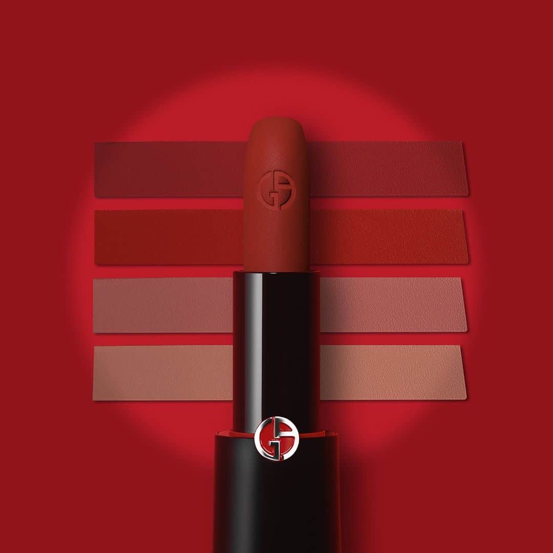 Armani Beautyさんのインスタグラム写真 - (Armani BeautyInstagram)「Intense yet weightless. Find your lip signature shade among the intensely matte hues of ROUGE D'ARMANI MATTE.  #Armanibeauty #RougeDArmaniMatte #lipstick」1月24日 3時58分 - armanibeauty