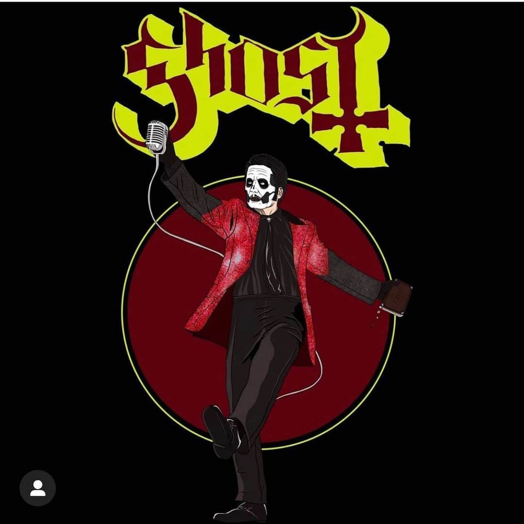 B. Akerlundさんのインスタグラム写真 - (B. AkerlundInstagram)「Loving the fan art from last nights @thebandghost look , keep them coming ..... #thebandghost #styledbyb 🤘🏻🤘🏻🤘🏻🤘🏻」1月24日 4時28分 - bcompleted