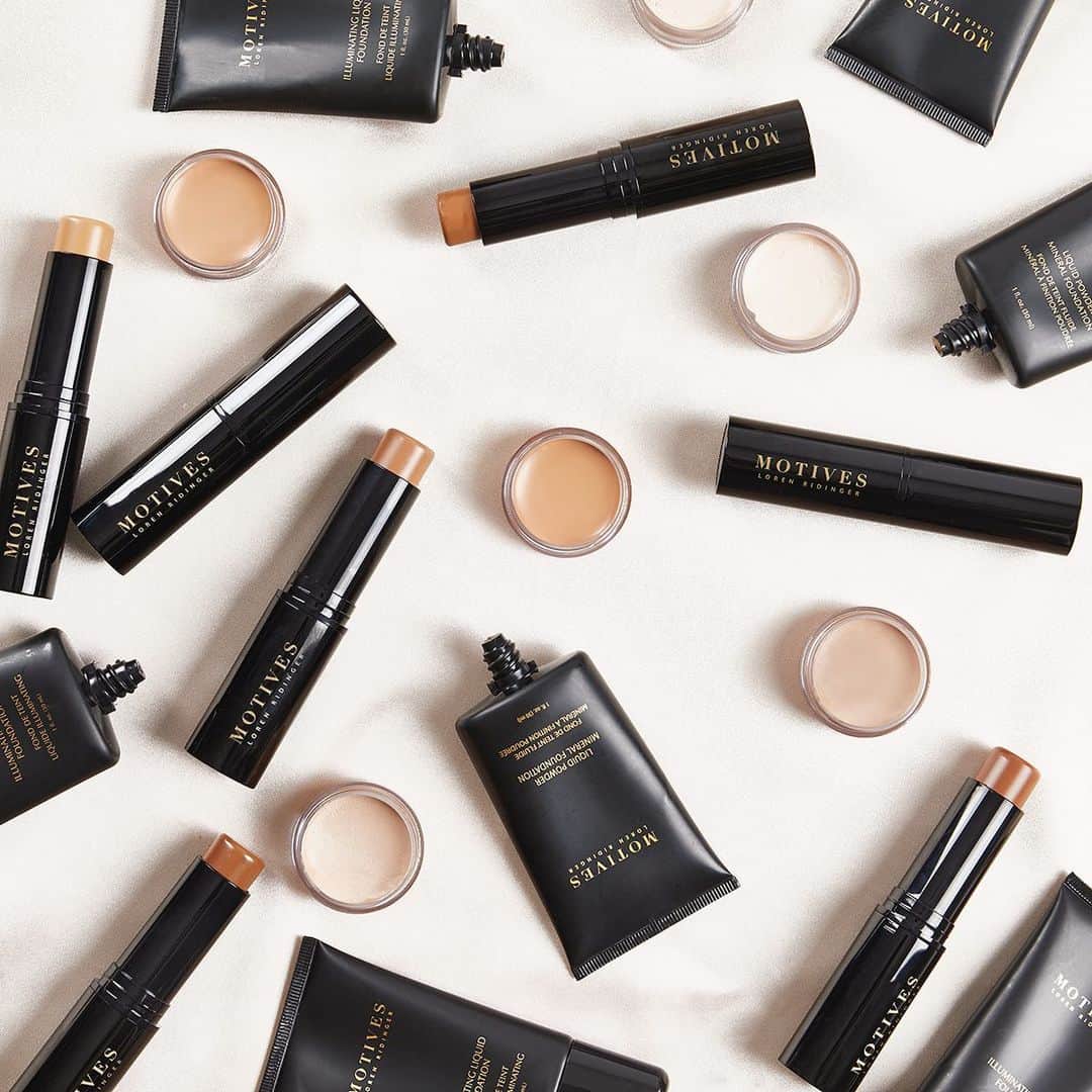 Motives Cosmeticsのインスタグラム：「Foundation for all ✨ We just released an IG guide about our Versatile Flawless Face Stick Foundations! Explore these and more foundation options on motivescosmetics.com 🖤」