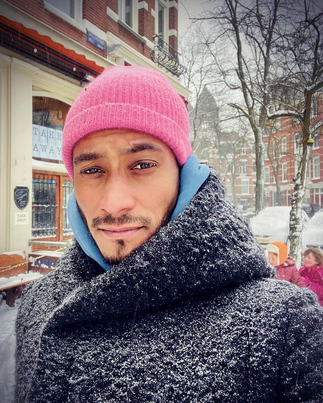サネリー・ジェームズのインスタグラム：「❄️」