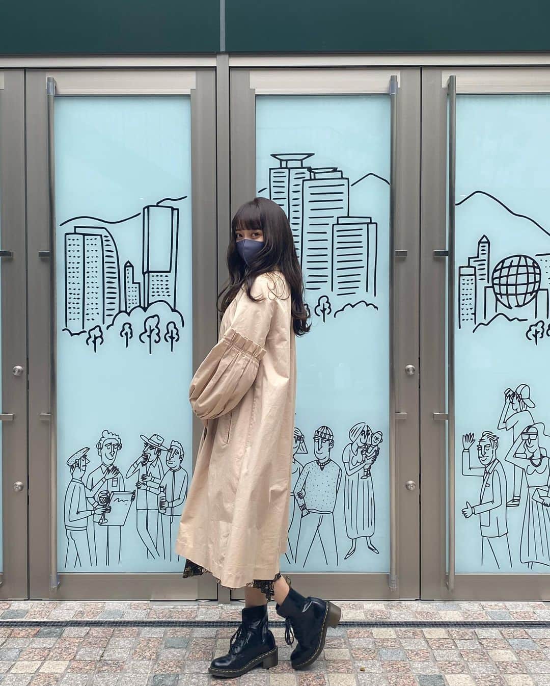 野島樺乃のインスタグラム：「かわいい🧥」