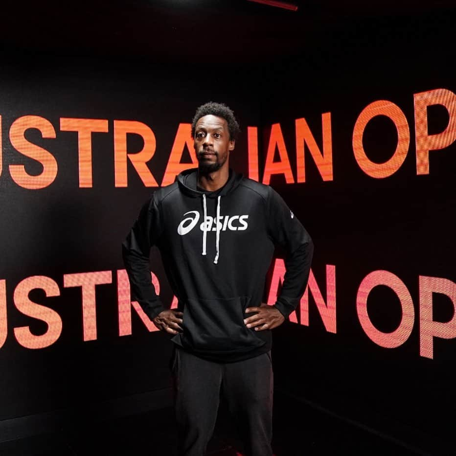 ガエル・モンフィスさんのインスタグラム写真 - (ガエル・モンフィスInstagram)「Can’t wait to be back on court tomorrow for #AusOpen 🙅🏾‍♂️🔥」2月7日 19時31分 - iamgaelmonfils