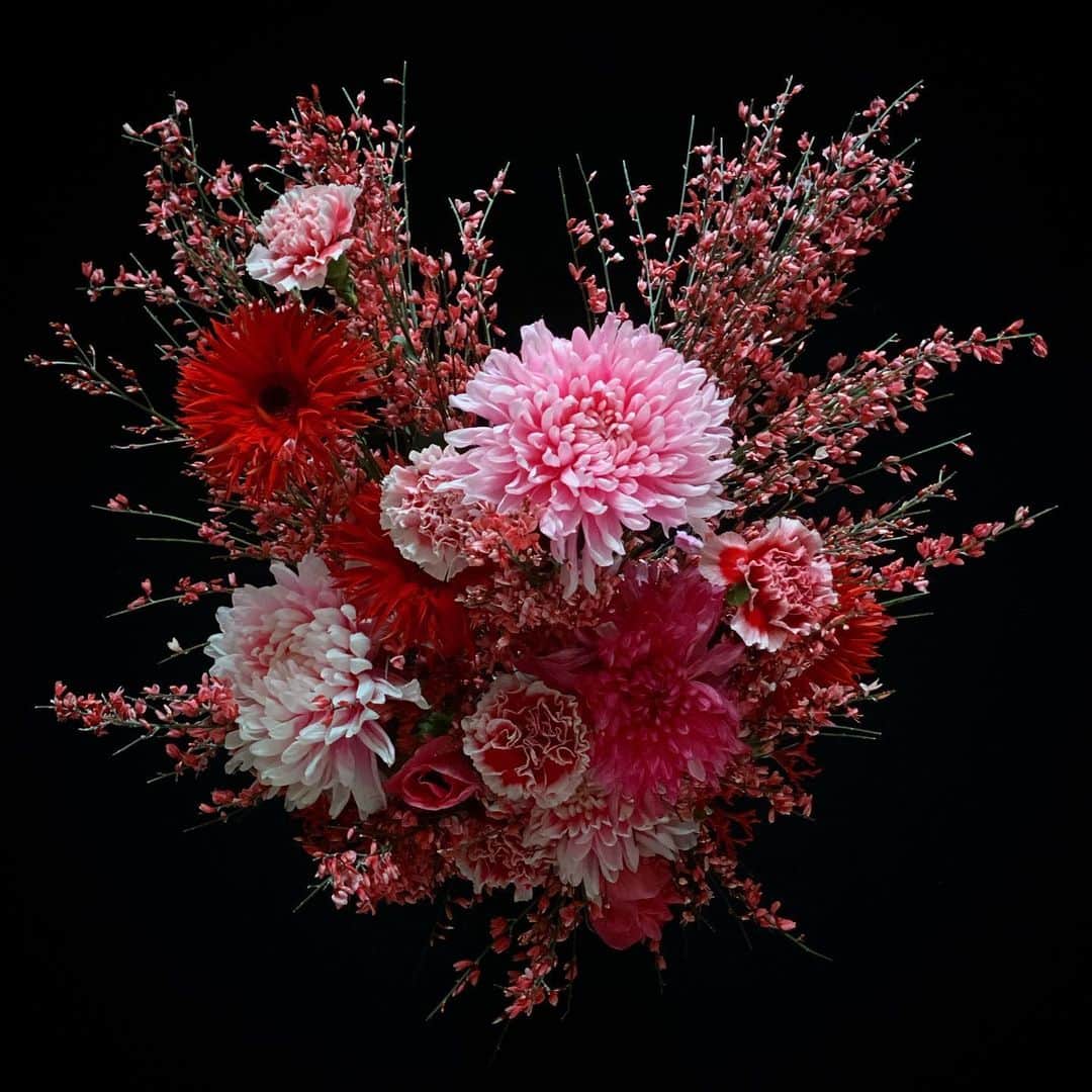 クリスヴァンアッシュのインスタグラム：「SO CHIC @cartier / EARLY VALENTINES WISHES ❤️ #valentineday #flowers」