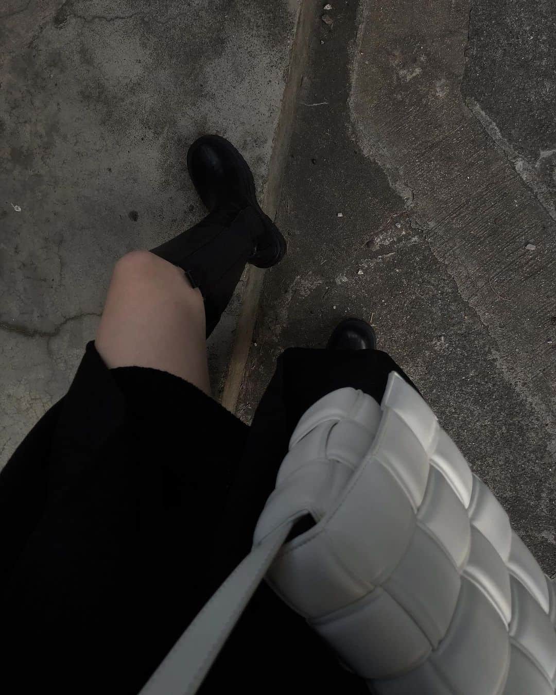 中村くるみのインスタグラム：「🖤🤍🖤」