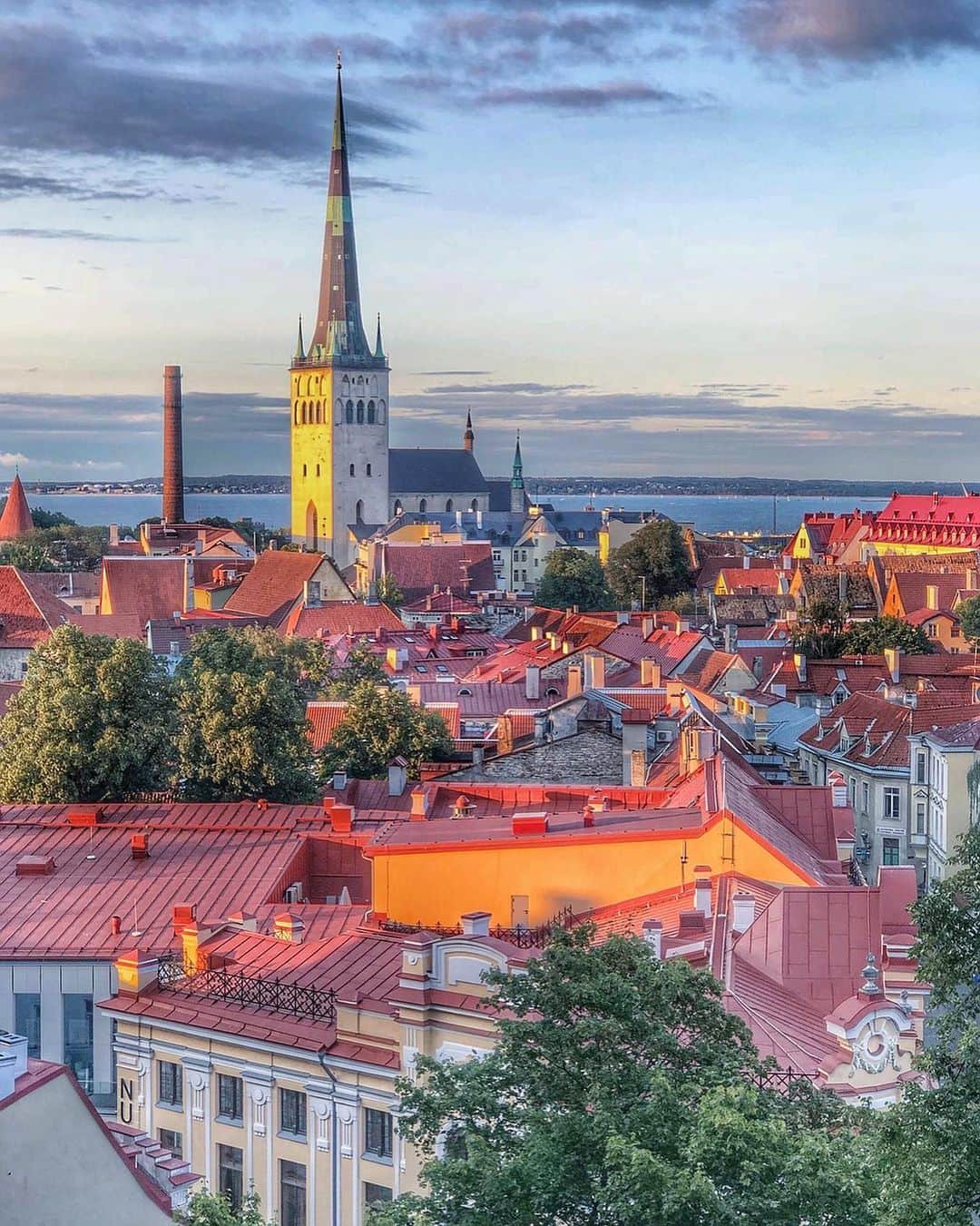 タビイクさんのインスタグラム写真 - (タビイクInstagram)「. 【68.エストニア共和国🇪🇪】  エストニアの首都タリンの旧市街は「最も優れた状態で保たれた北ヨーロッパを代表する中世の商業都市」として世界遺産に登録されています。  絵本のような街並みに、伝統衣装を来たお店の人、まるで中世から時が止まったかのようなメルヘンチックな町です💐  .  そんな中世の雰囲気とは逆に、エストニアは世界屈指の電子国家。  世界で唯一行政手続きの99％をオンライン上で完結できる国なんです💻出生届もネットで出来ちゃいます😳  そのため、スーパーでの支払いも殆どがキャッシュレス決済であり、子供であってもデビットカードを持っているなど、現金を使う機会が少ないんだとか…  日本の九州ほどの国土面積、人口は沖縄県より少ないという小さい国ながら、ここまで電子化が進んでいるのは驚きですね👀  【#タビイク世界制覇 】  photo by pixabay/unsplash  ✼••┈┈••✼••┈┈••✼••┈┈••✼••┈┈••✼ ••┈┈••✼ ﻿  \\写真で世界全ての国を巡る［写真で世界制覇］//  海外に行けない今だから 他の国のこともっと知ってみませんか？  @tabiiku をタグ付けすると、お写真が紹介されるかも！？  ✼••┈┈••✼••┈┈••✼••┈┈••✼••┈┈••✼ ••┈┈••✼  #旅行好き#絶景 #タビイク #エストニア #Estonia #ヨーロッパ #秘境  #世界遺産 #誰かに見せたい景色」2月7日 20時16分 - tabiiku