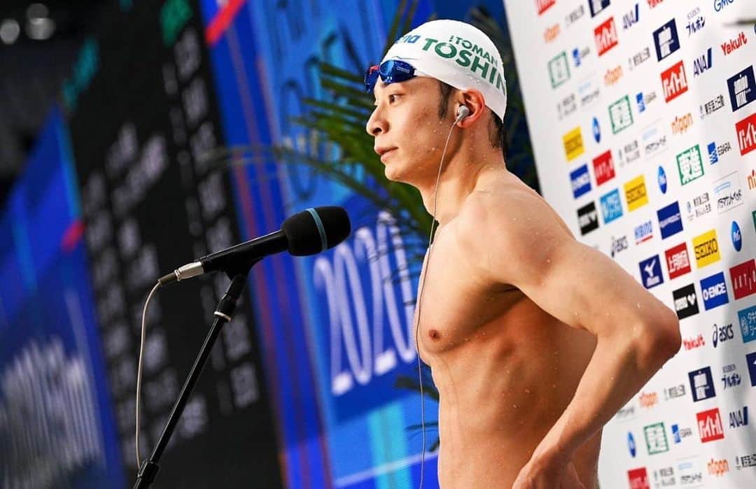 入江陵介のインスタグラム：「JAPAN OPEN2020 ✅ 🥇🥇 . . タイム的にはもう少し早く泳ぎたかったですが、これから必要な事が明確になったので引き続き頑張ります！ . . 所属クラブの後輩たちが沢山活躍している姿を見て未来の競泳界も明るいなと感じました。自分も負けないようにがんばらないと！ . . #イトマン東進　#japanopen」