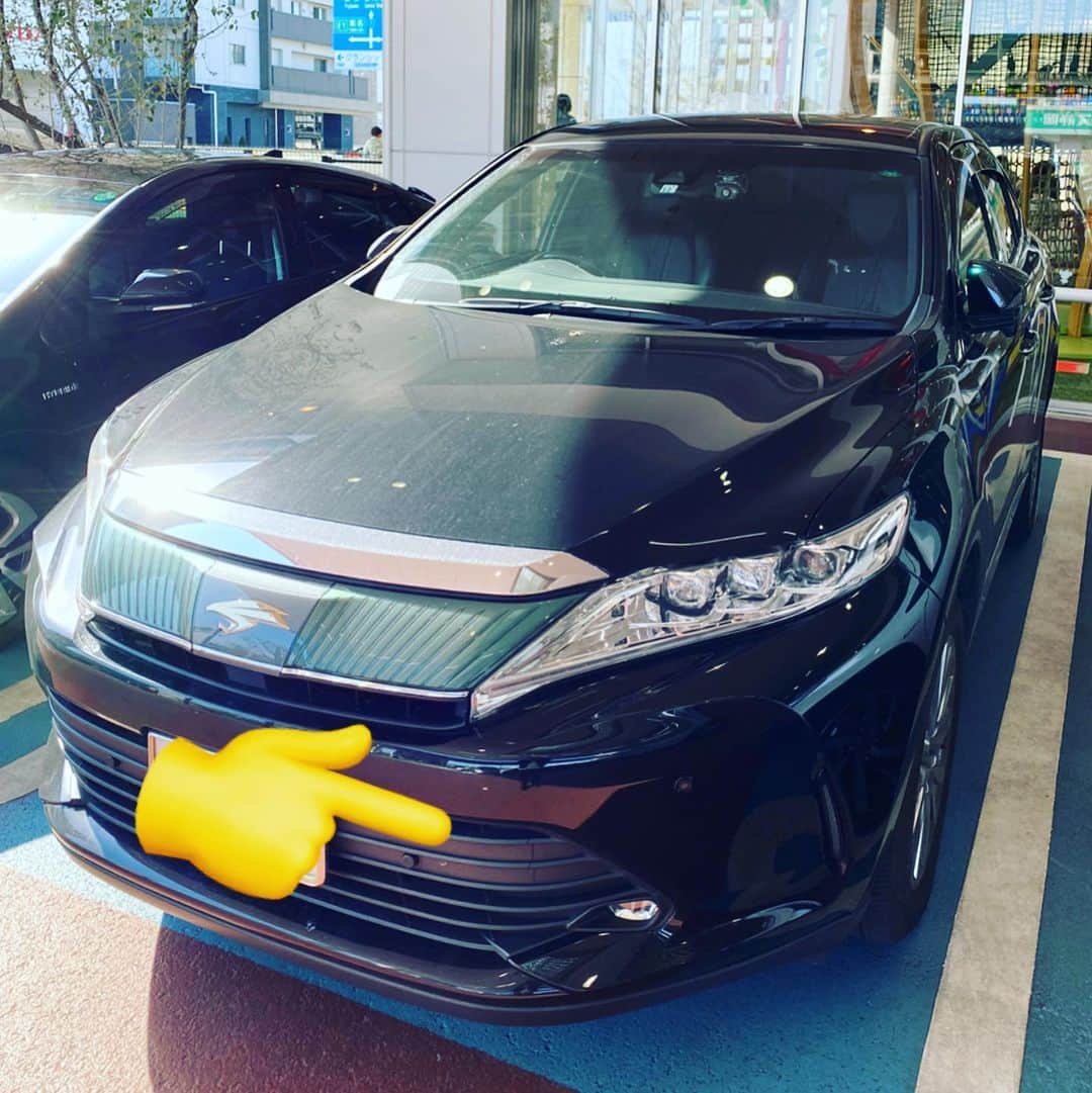 だいちぃのインスタグラム：「ありがとうハリアー😭😭 よろしくハリアー😙」