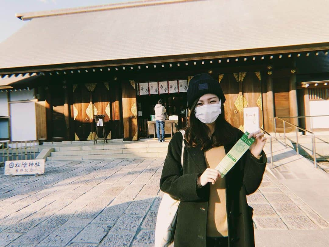 立石晴香さんのインスタグラム写真 - (立石晴香Instagram)「松陰神社参拝して、お散歩してきました✨ 街も神社もとっても雰囲気が素敵なところでした☺️❤️  今日は東京暖かかったですが明日は寒くなるようで地域で違うと思うので天気予報きちんと見て体調気をつけましょうね＾＾ 明日からも1週間頑張りましょう❤️💓  #松陰神社 #手洗いうがい」2月7日 22時19分 - haruka_tateishi