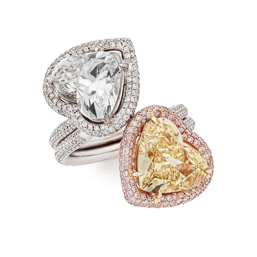 クリスティーズのインスタグラム：「The perfect Valentines Day gift for you or a loved one 💝⠀ .⠀ Explore our selection of heart-shaped jewels and dazzling diamond rings available to purchase from Christie's Private Sales.⠀ .⠀ Please send your requests to psjewels@christies.com⠀ .⠀ 📍 Available via Christie's Private Sales. Follow the link in bio ⬆️ to visit our Private Sales virtual Viewing Room.⠀⠀ .⠀ #ChristiesInc #ChristiesJewels #ChristiesPrivateSales #WishForAnything #ChristiesLondon #ValentinesGift #SpectacularJewels #DiamondJewels #ValentinesDay @christiesjewels」