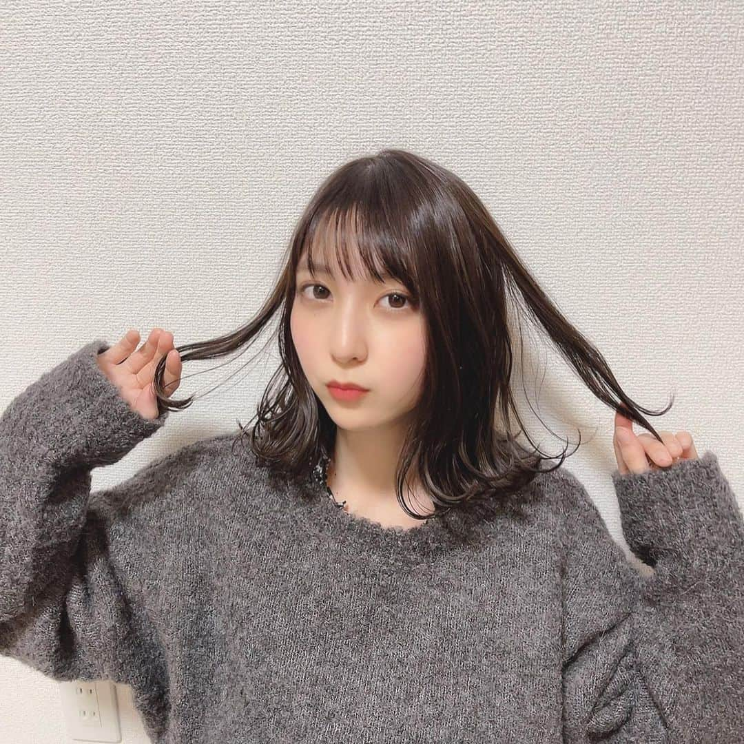 松岡菜摘さんのインスタグラム写真 - (松岡菜摘Instagram)「. . 髪かわいい色になった☺︎ .」2月7日 22時27分 - natsustagram_hkt