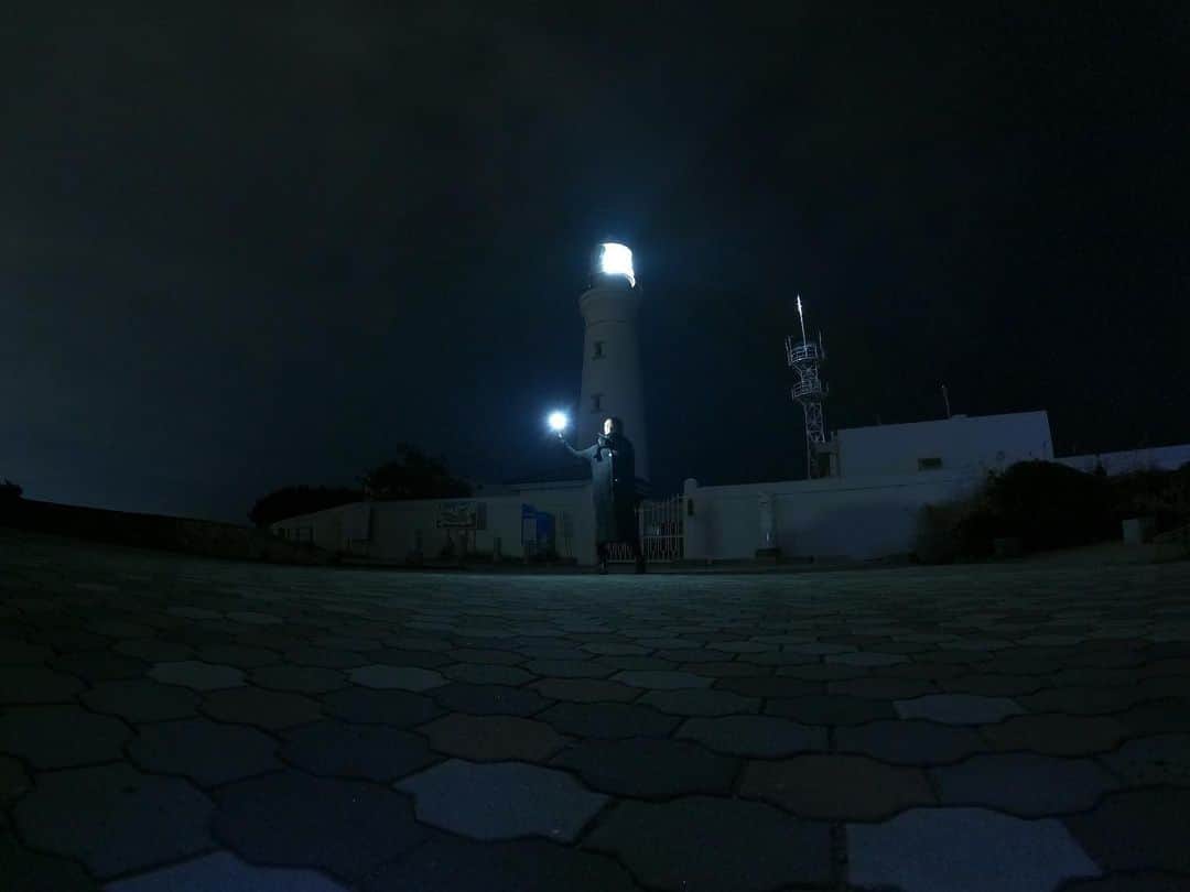 LOVEのインスタグラム：「誰にも会わないmidnight drive. 犬吠埼、制覇！  #崎が好き #gopro」