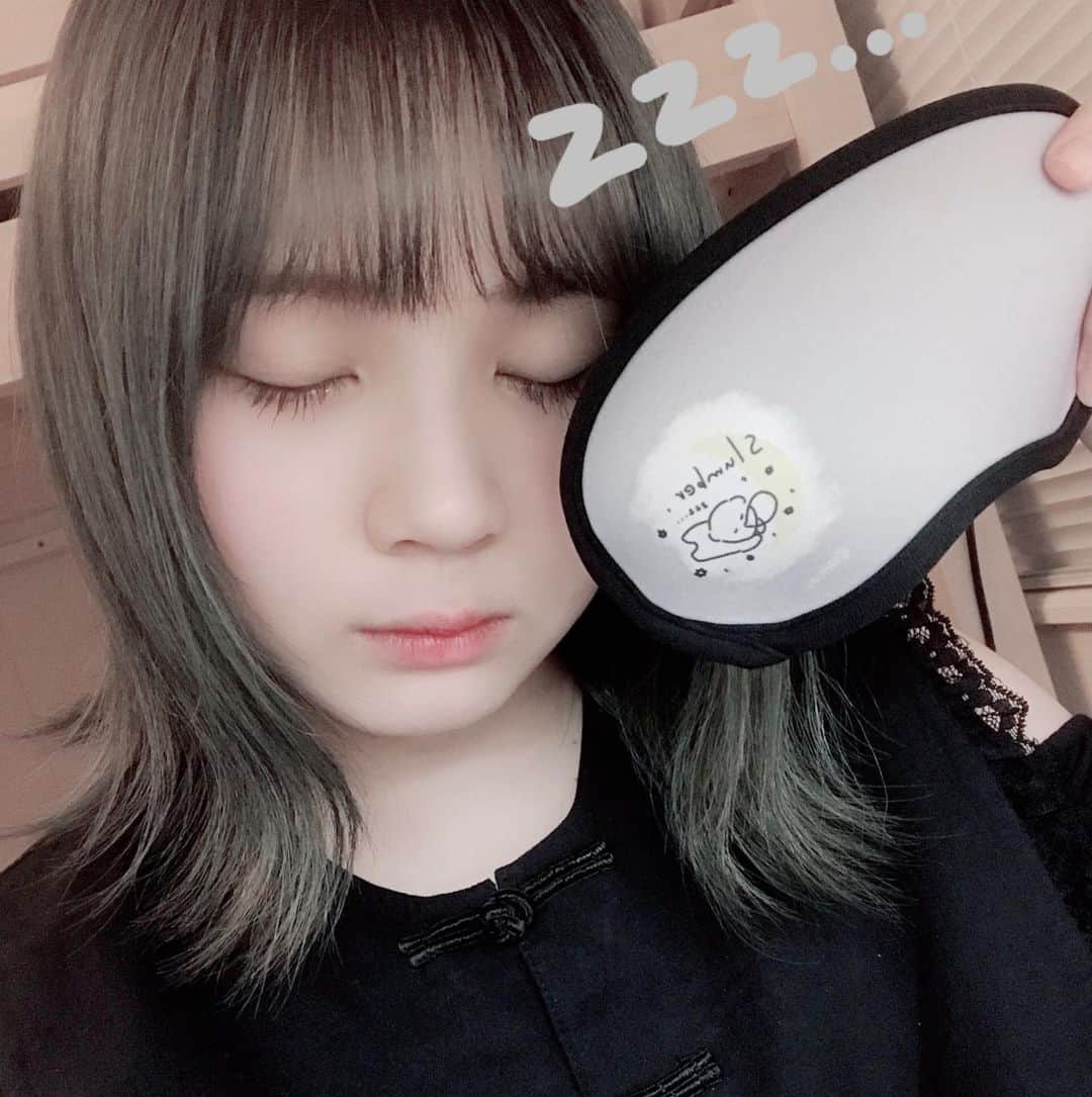 荒巻美咲さんのインスタグラム写真 - (荒巻美咲Instagram)「. すやすや安眠アイマスクです♪」2月7日 23時14分 - mirun.jellyfish.0128