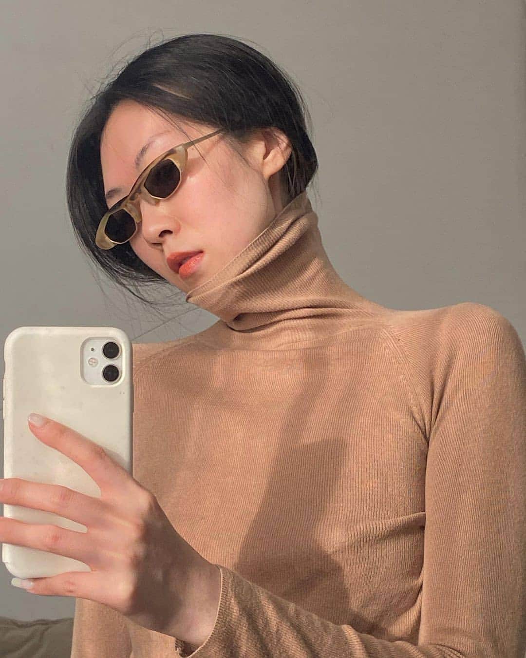 のインスタグラム：「Repost @_aunicorn . #rigards #commonplace #beijing #newarrivals . Model no.#RG0125 in Natural Camo Horn  ミカサ・アッカーマン？」