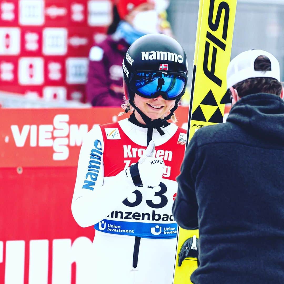 マーレン・ルンビのインスタグラム：「Hinzenbach. Step by step📈 Most of all, sending positive vibes to @ekvandal ❤️」
