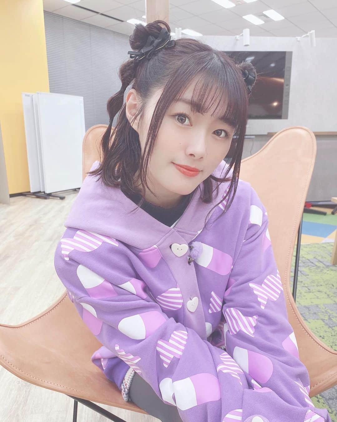 長谷川玲奈さんのインスタグラム写真 - (長谷川玲奈Instagram)「#電音部　#犬吠埼紫杏 #声優　#長谷川玲奈」2月8日 0時55分 - bbg_rena0315