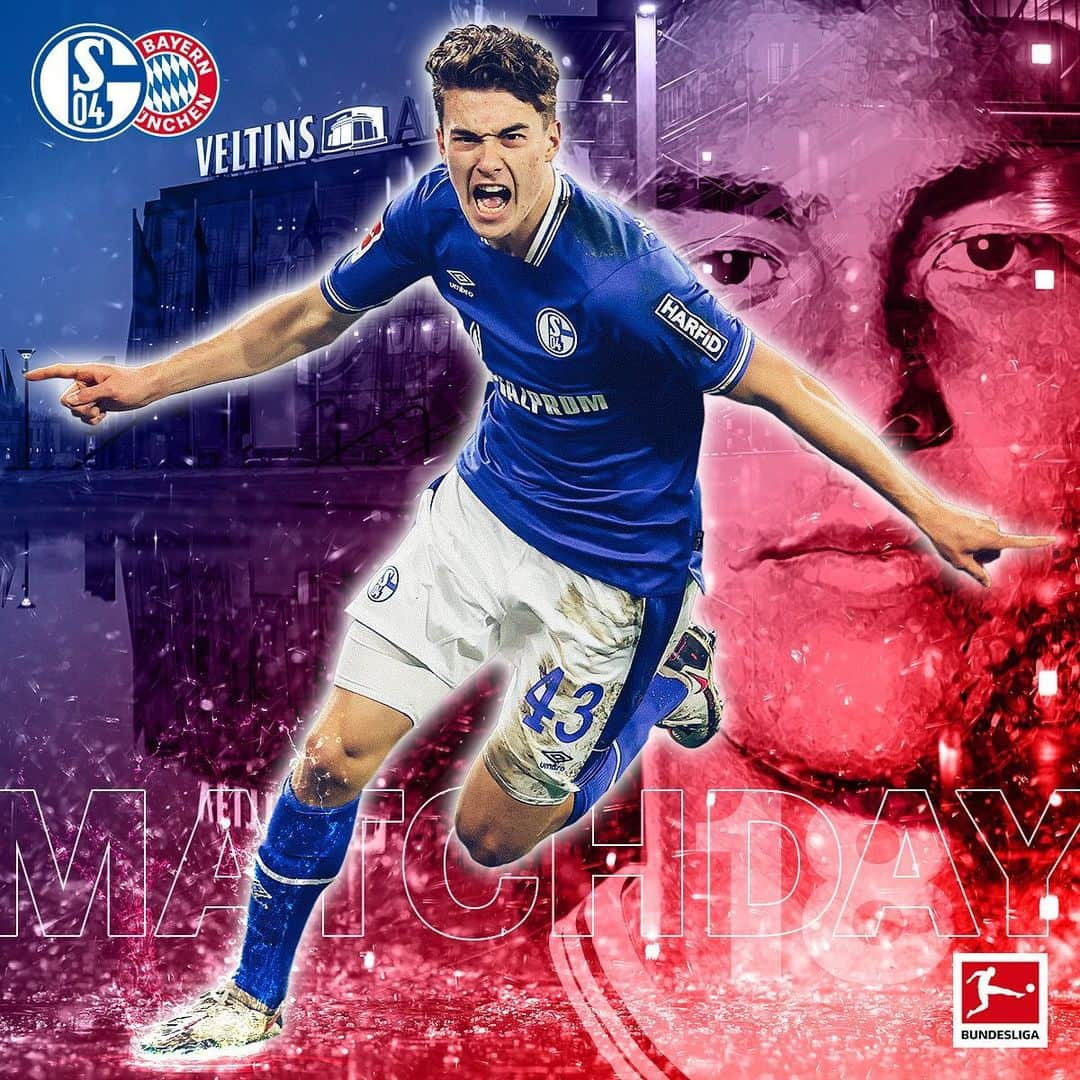 シャルケ04さんのインスタグラム写真 - (シャルケ04Instagram)「🙌🏽 SPIELTACH❗ 🆚 @fcbayern  🕞 15.30 CET #⃣ #S04FCB ⚒ #GEmeinsam  . . #Schalke #S04 #Matchday #Football #Soccer #Bundesliga #Knappen #WirLebenDich #🔵⚪」1月24日 17時04分 - s04