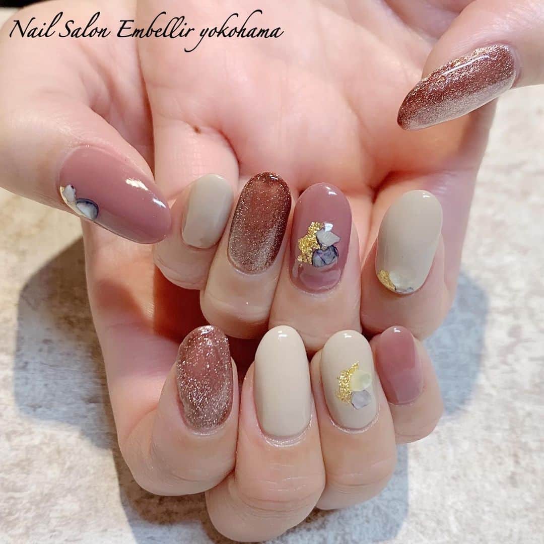 ネイルサロンEmbellir横浜店のインスタグラム