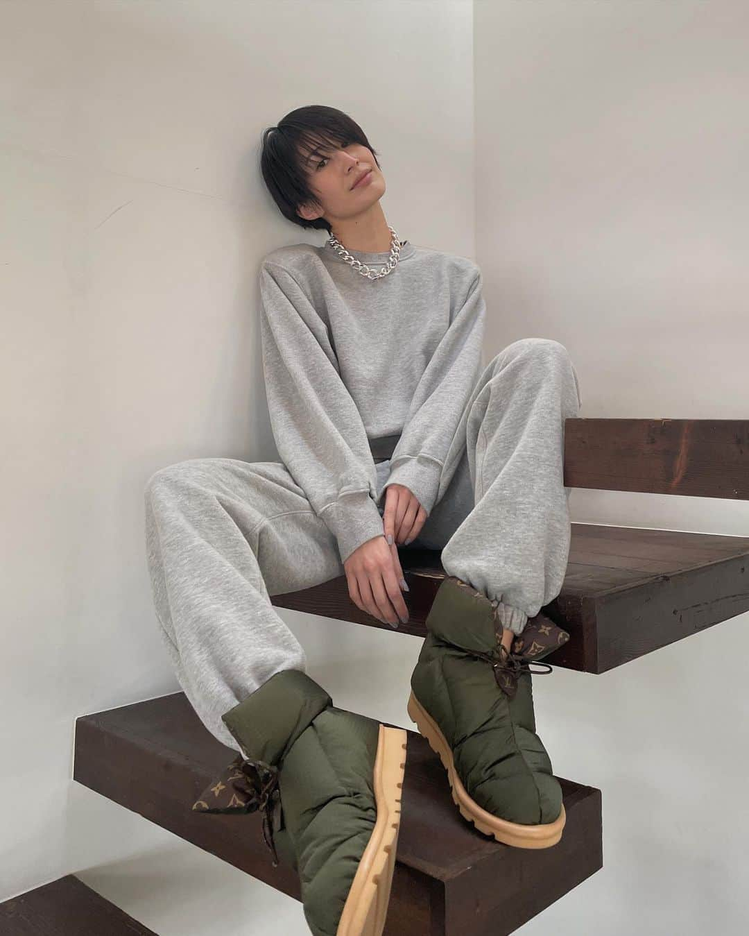 神山まりあさんのインスタグラム写真 - (神山まりあInstagram)「ゆる〜くootd更新。  #ootd」1月24日 10時38分 - mariakamiyama