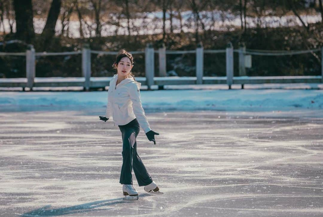 チェ・ダビンさんのインスタグラム写真 - (チェ・ダビンInstagram)「⛸❄️」1月24日 11時08分 - dabin_choi_119