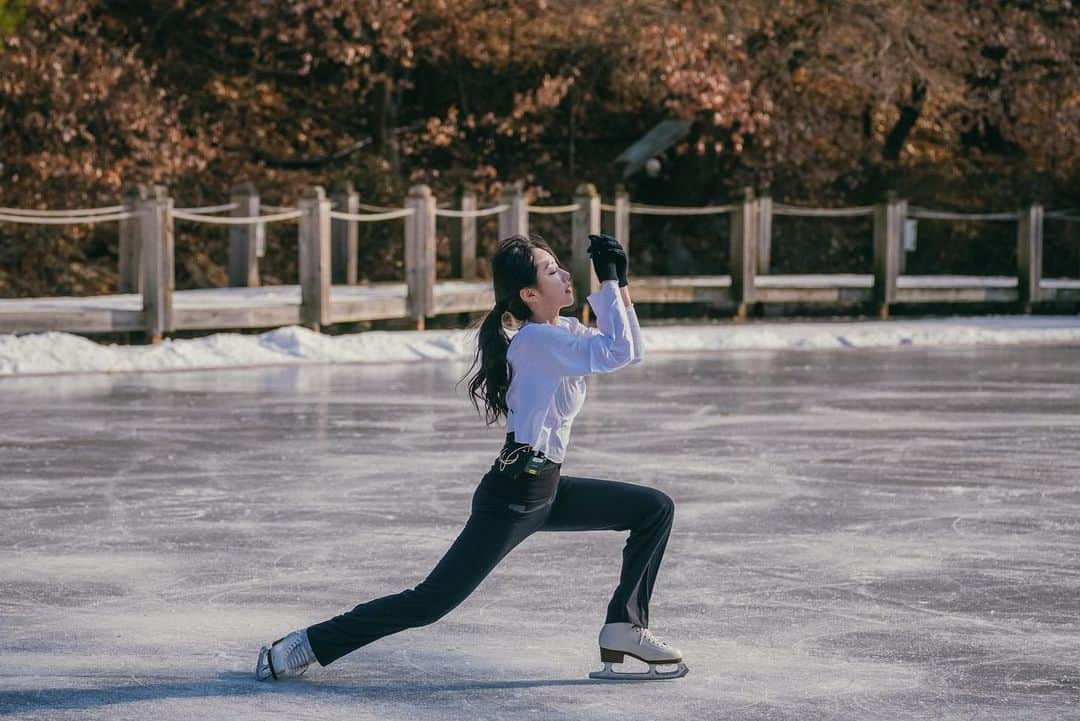 チェ・ダビンさんのインスタグラム写真 - (チェ・ダビンInstagram)「⛸❄️」1月24日 11時08分 - dabin_choi_119